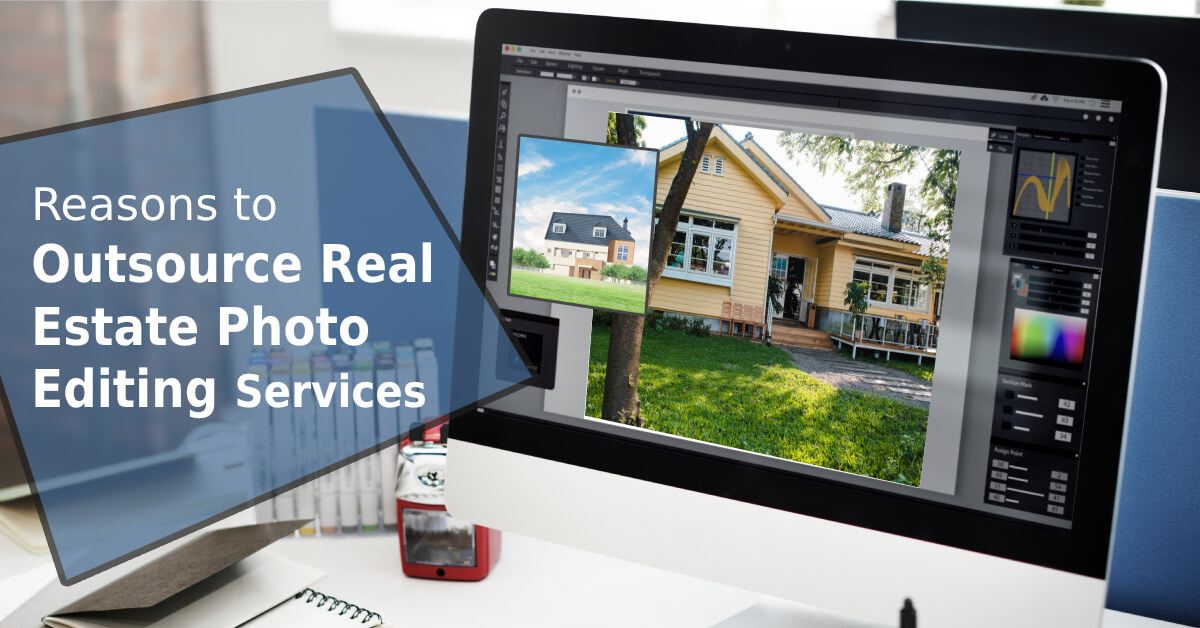 Real estate photo editing service