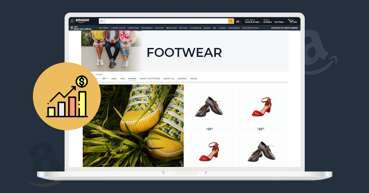 Amazon marketing for local footwear shops