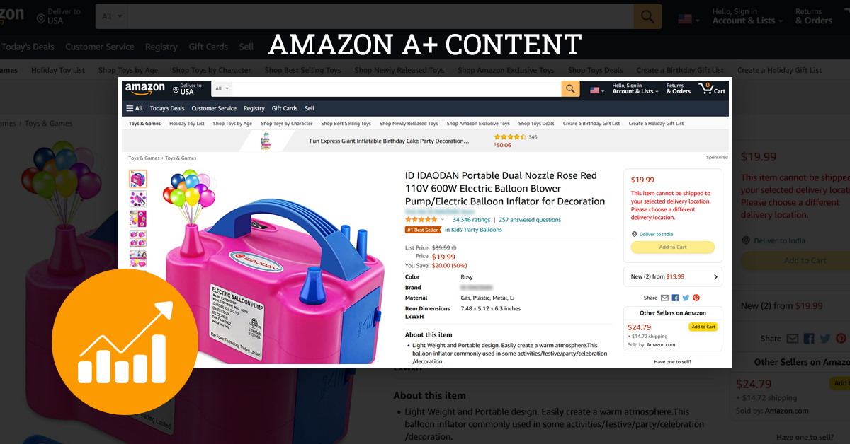 How Amazon A+ content can boost your brand position and revenue?