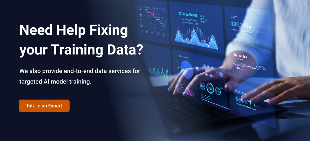 Need Help Fixing your Training Data