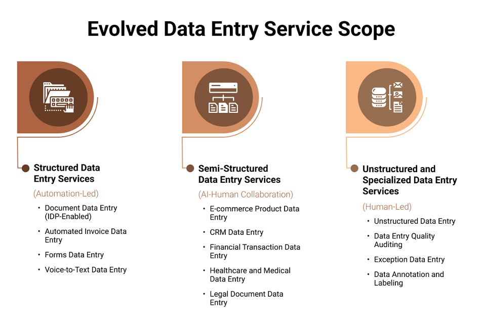 Evolved Data Entry Service Scope