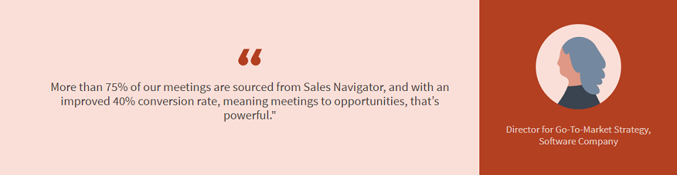 Sales Navigator for Targeted Prospecting