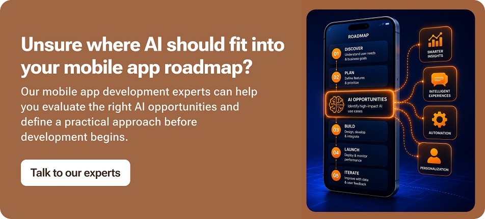 Unsure where AI should fit into your mobile app roadmap
