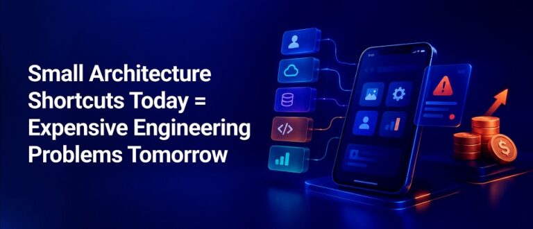 10 Mobile App Architecture Mistakes that Become Expensive After Launch