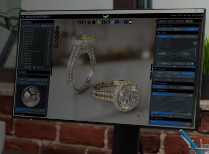 3D Jewelry Rendering