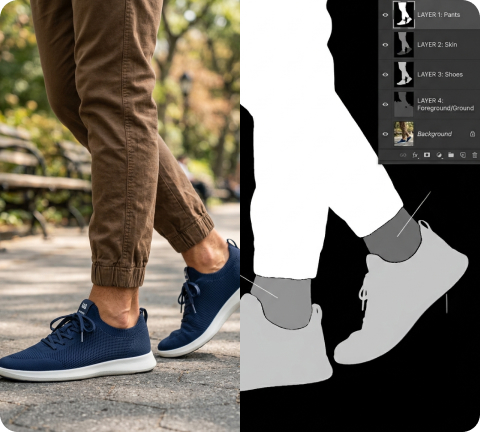 Advanced Layer Masking Services