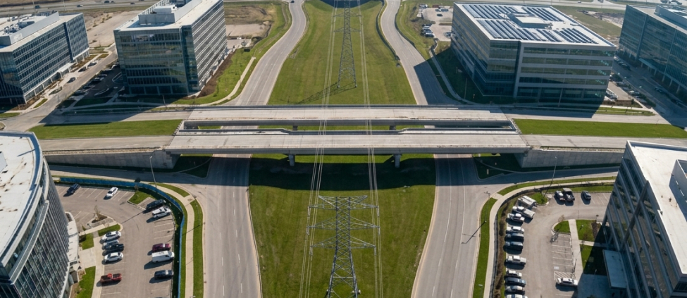 Aerial Image Editing for Architecture and Infrastructure