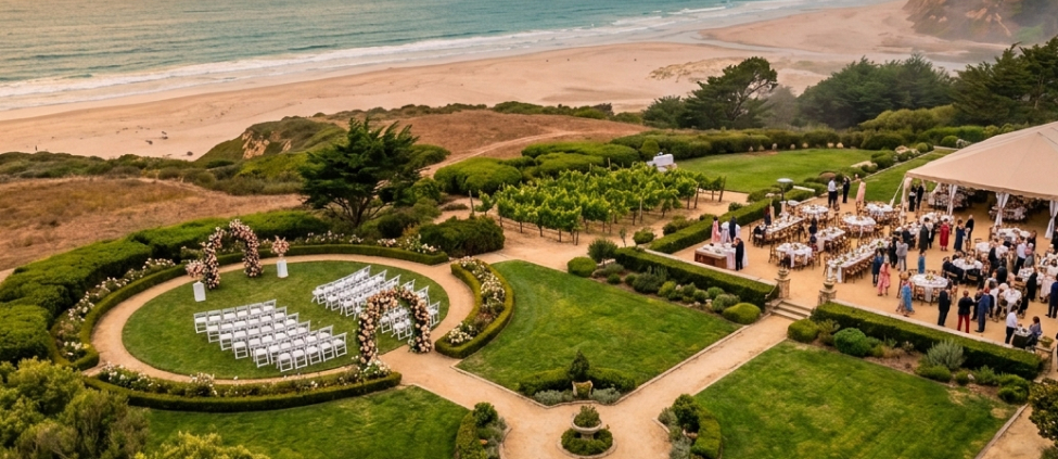 Aerial Image Editing for Weddings and Events After