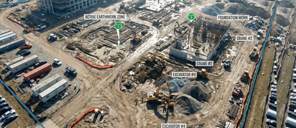Aerial Photo Editing for Construction Projects After