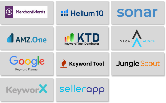 amazon keyword research tools