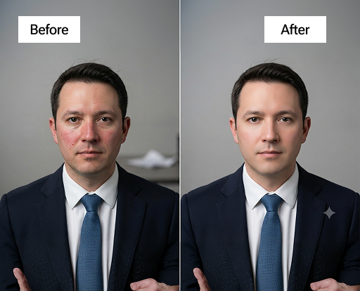 Business Headshot Retouching