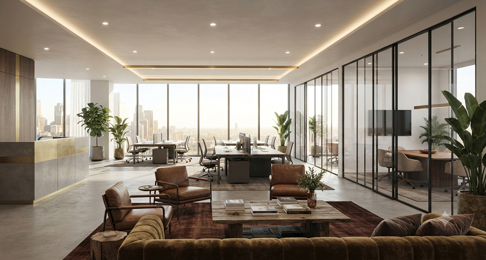 Commercial Offices and Co-working Spaces