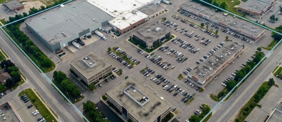 Commercial Real Estate Aerial Photo Editing