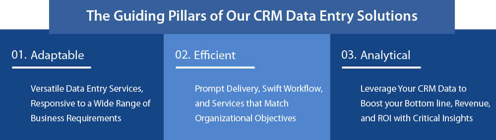 CRM Data Entry Solutions