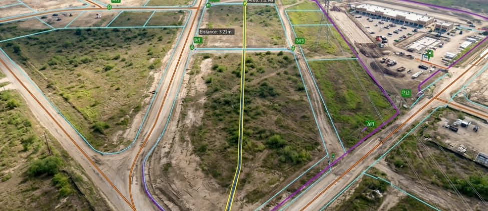Drone Image Editing for Surveying and Mapping After