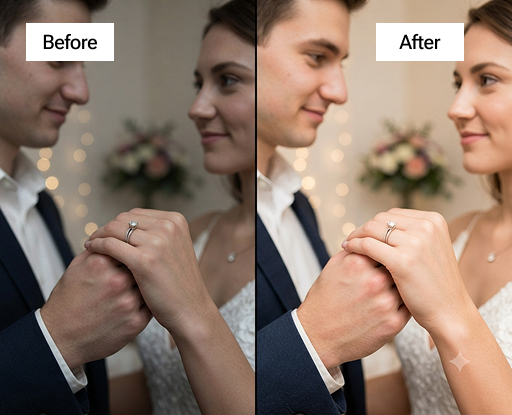 Engagement Shoot Photo Editing