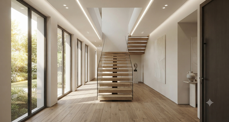 Entryways, Hallways, and Staircases