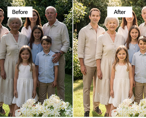 Business Headshot Retouching