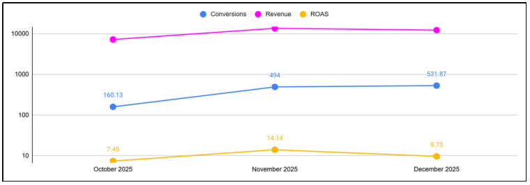 Google Ads Performance data