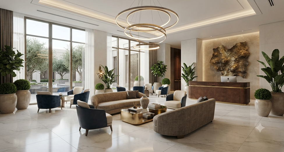 Hotels, Resorts, and Hospitality Interiors