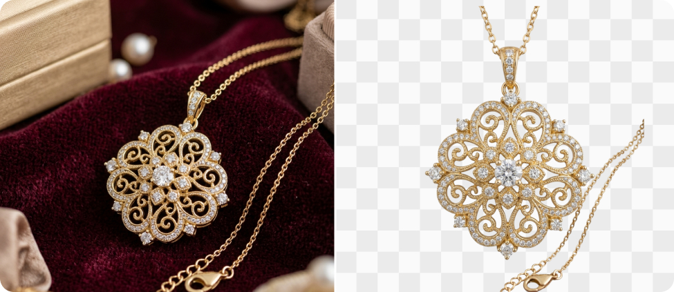 Image Masking for Jewelry Photography