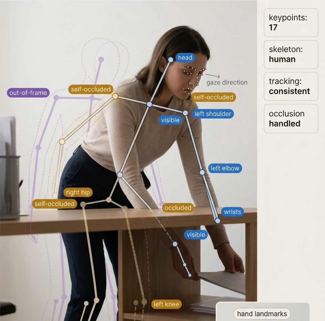Keypoint and Pose Estimation Annotation