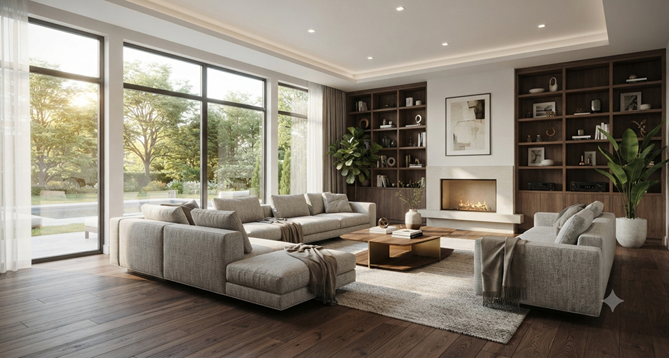 Living Rooms and Family Areas