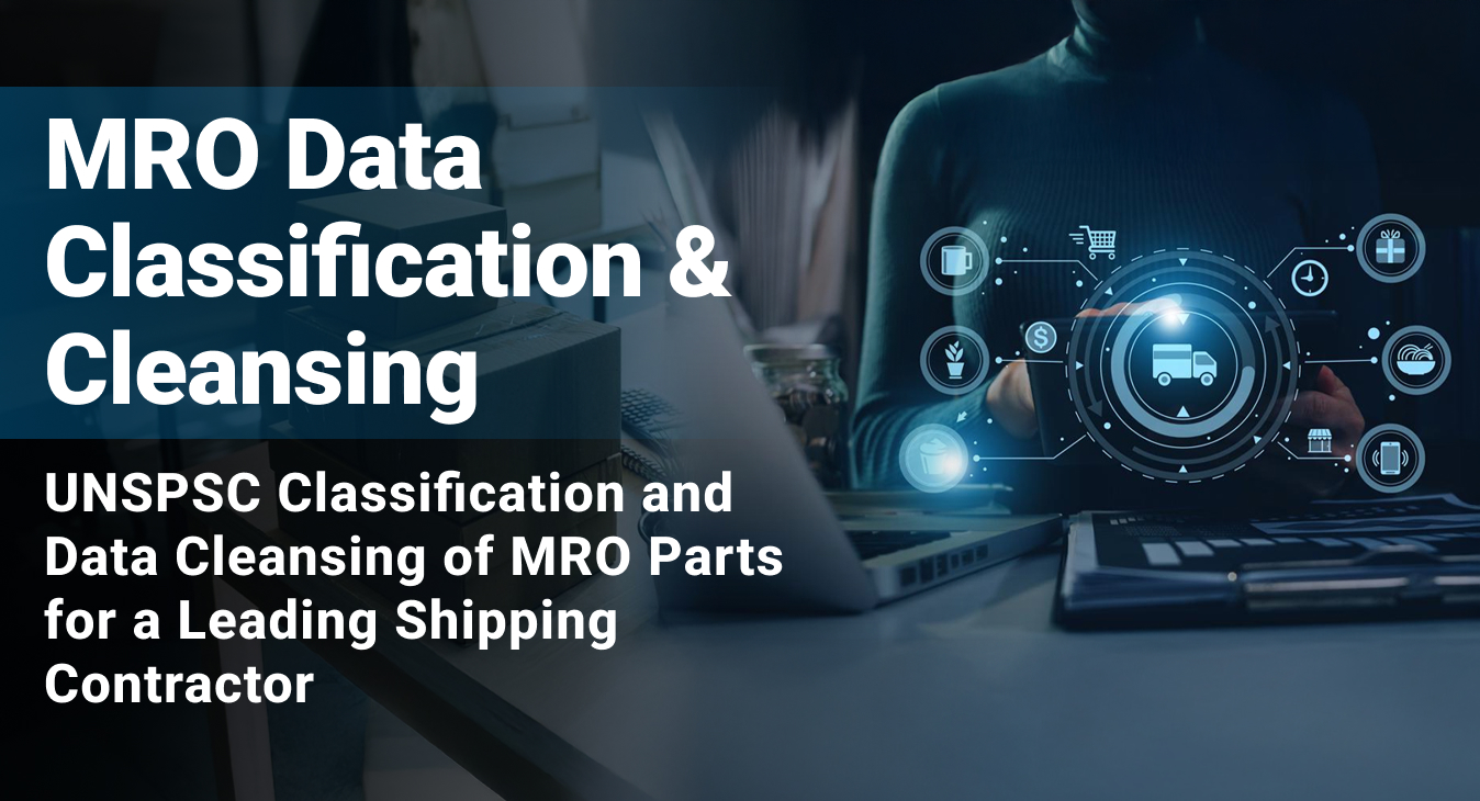 MRO Data Classification & Cleansing