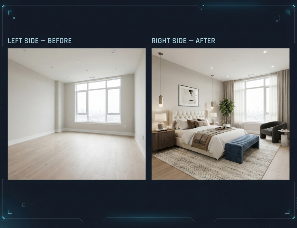 Virtual Staging for New Construction