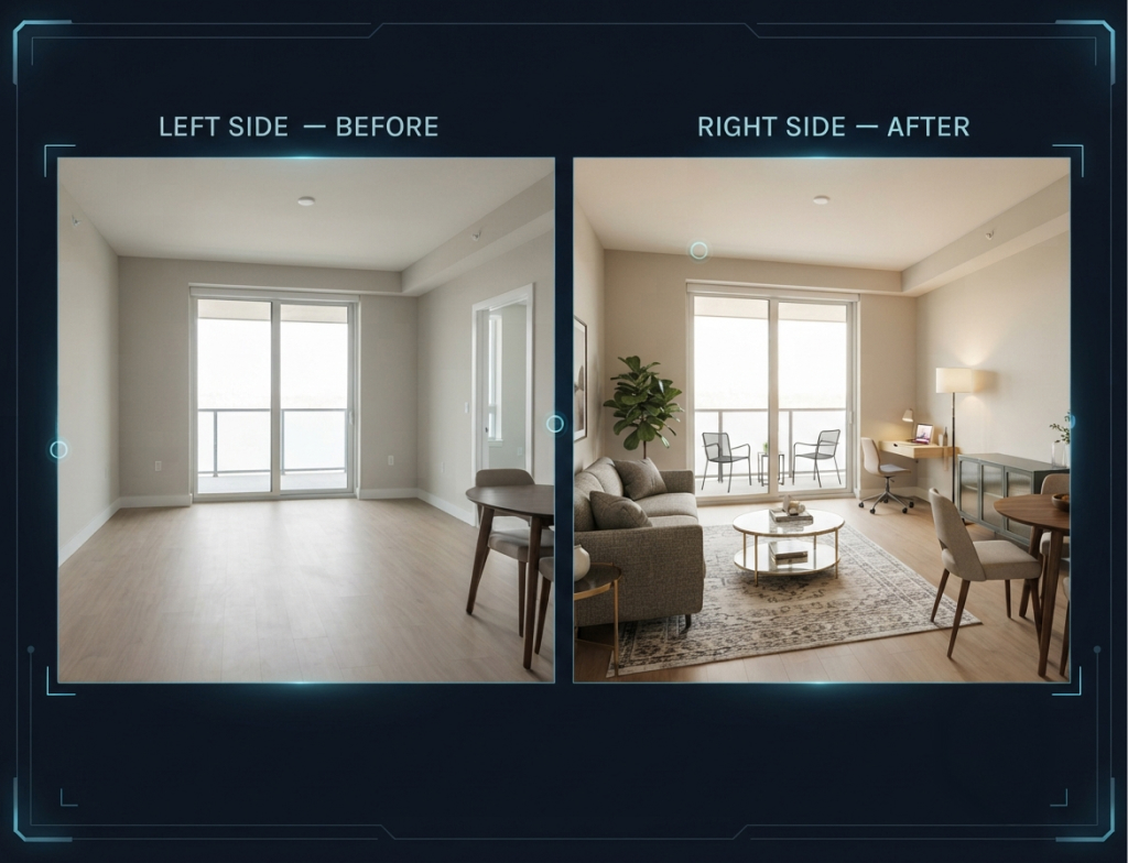 Virtual Staging for Rental Properties