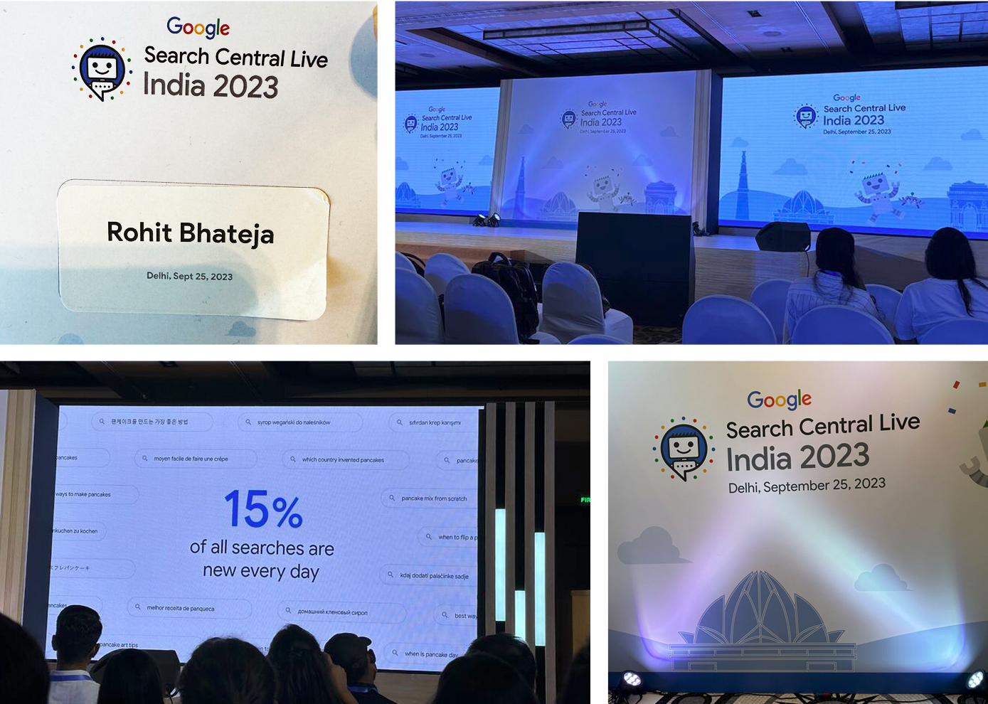 Search Central Live event in India